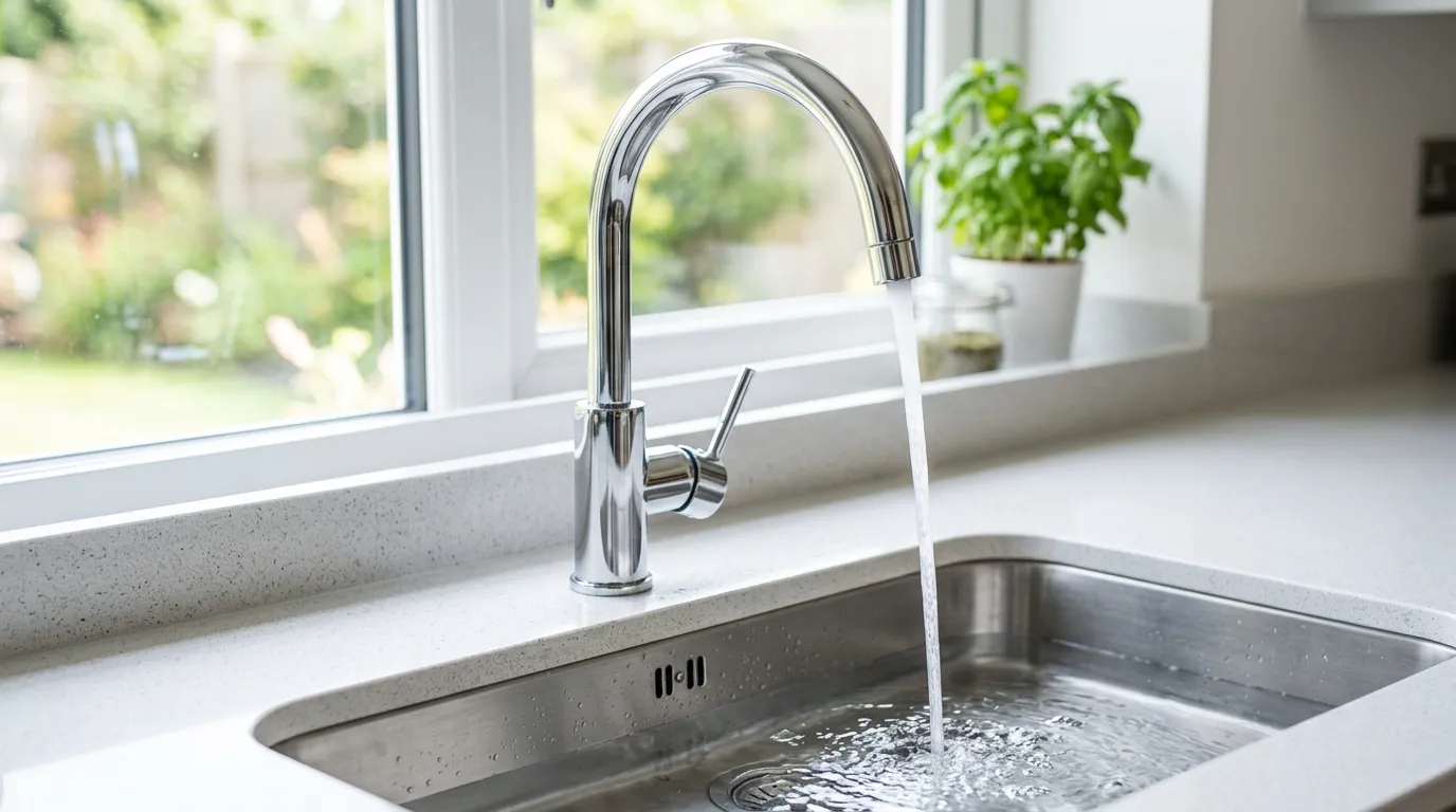 Local Plumbing Master Pros same day plumber fixing a faucet in Dryville, PA